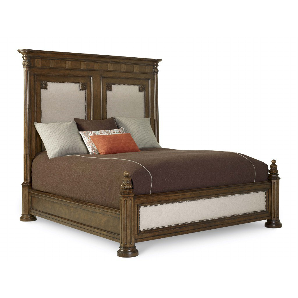 Fleur De Lis Living Budron Panel Headboard Size King
