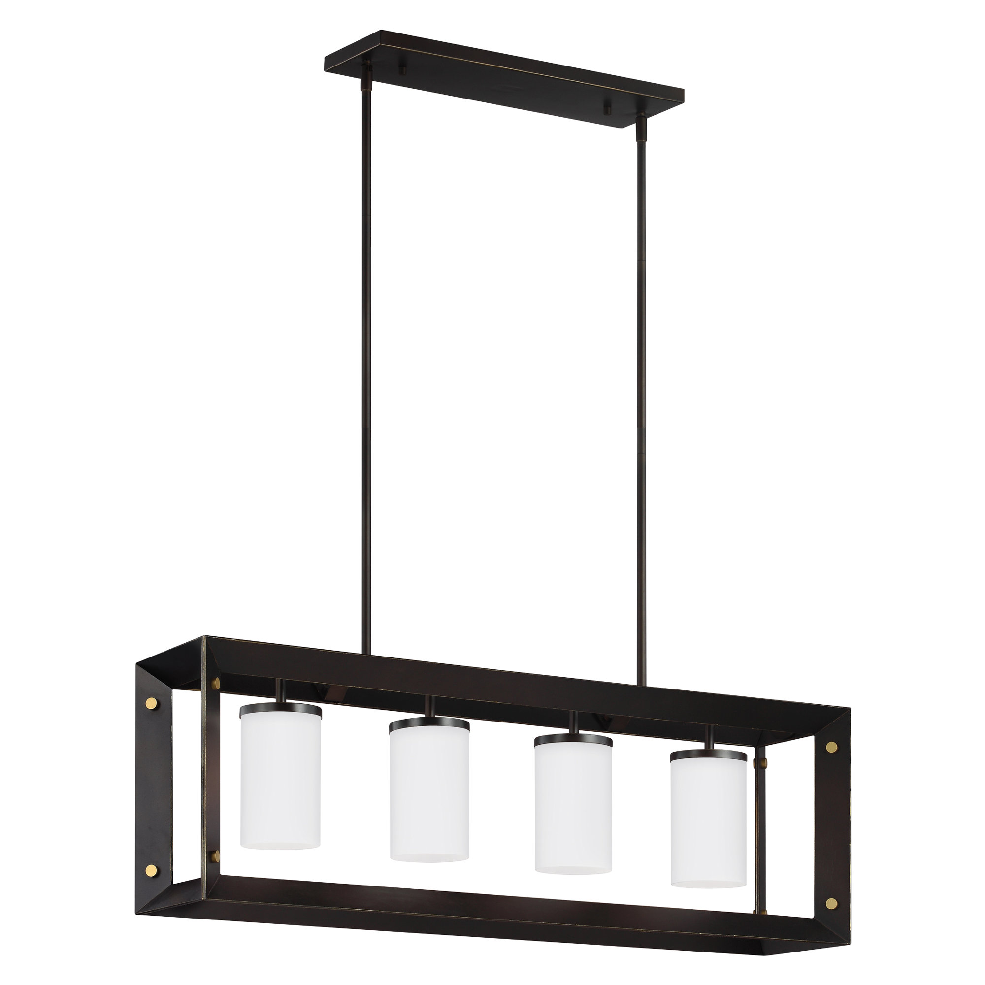 Gracie Oaks Galindo Modern 4 Light Kitchen Island Pendant