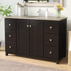 Ebern Designs Bath Vanity Combos With Mirrors Sears Ebern Designs Rosalynn 2 Door 49 Single Bathroom Vanity