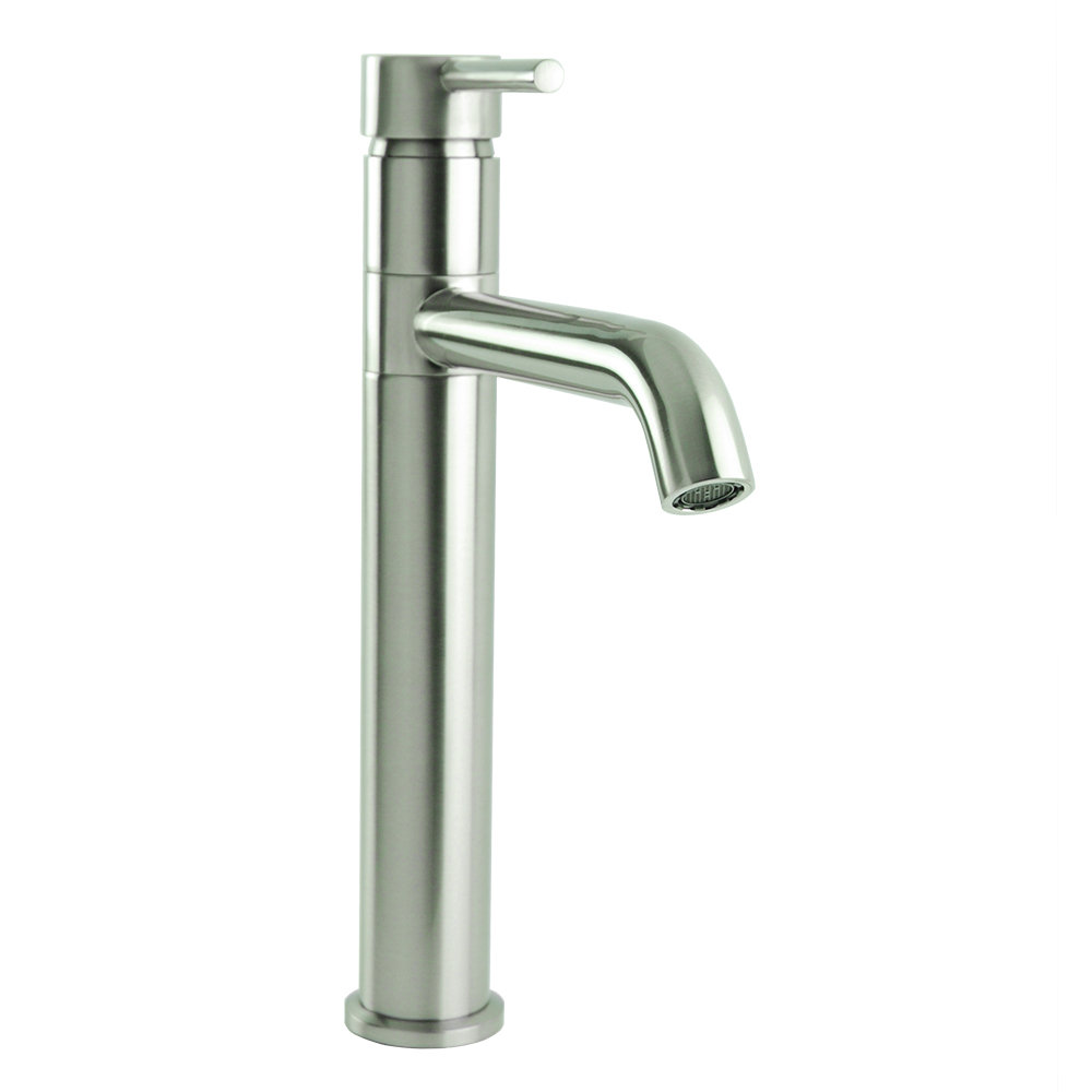 Fontainebyitalia European Swivel Spout Single Hole Lever Handle Fontainebyitalia European Swivel Spout Single Hole Lever Handle Bathroom Faucet Finish Brushed Nickel