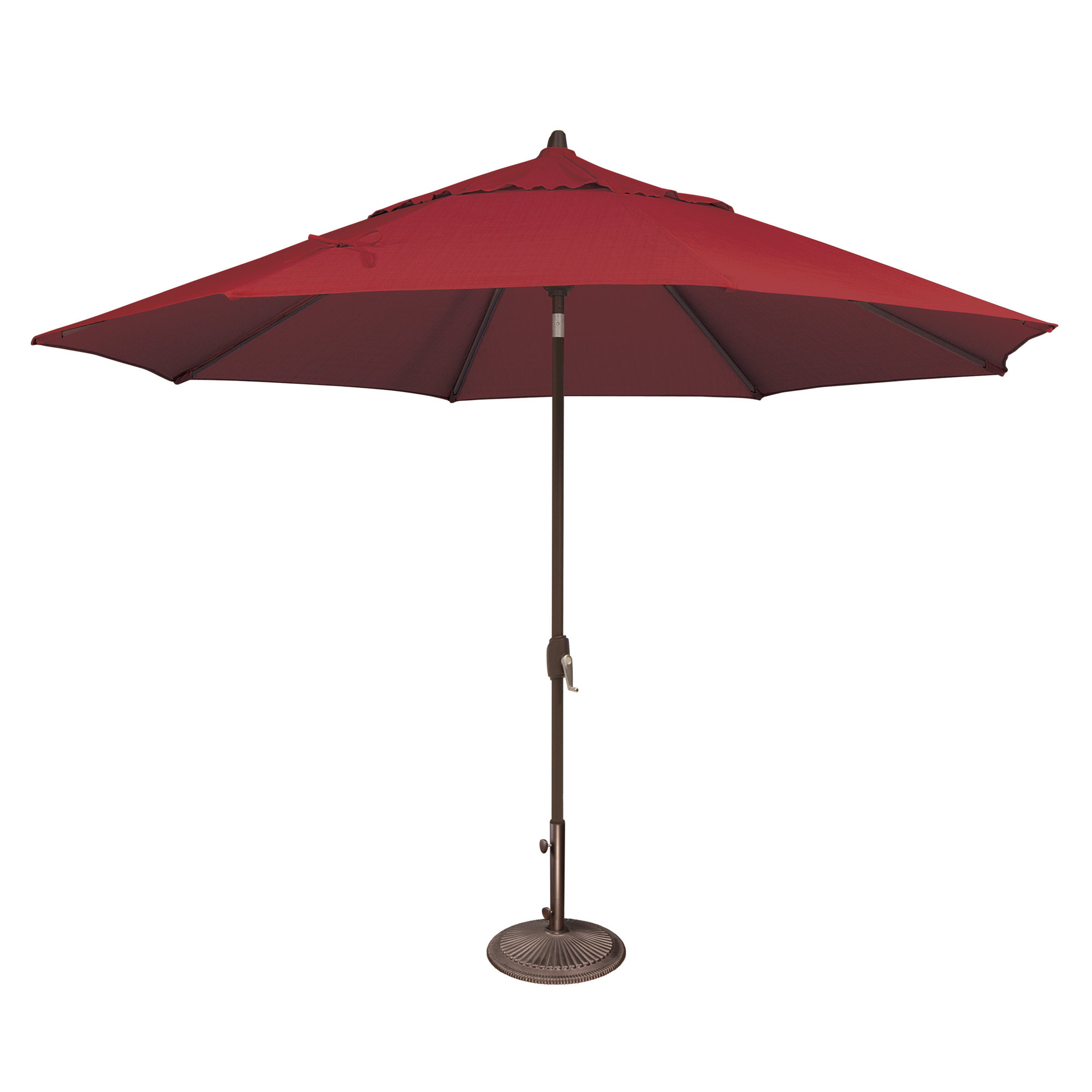Simplyshade Ssum81 1100 D2412 Lanai 11 Market Umbrella Fabric Simplyshade Lanai 11 Market Umbrella Fabric Solefin Really Red