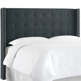 Skyline Furniture Nail On Upholstered Wingback Headboard Size