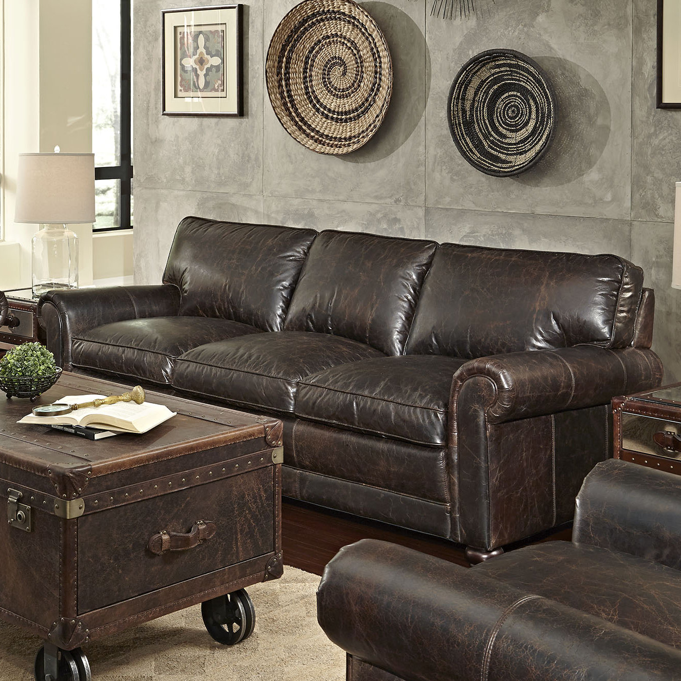 Lazzaro Leather Genesis Sofa