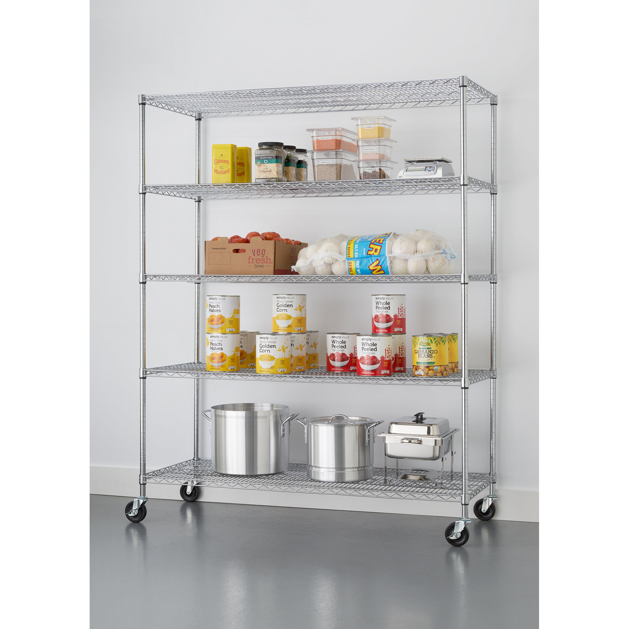 Trinity Home Entertainment Nsf Extra Large Commercial Grade 77 H 5 Trinity Home Entertainment Nsf Extra Large Commercial Grade 77 H 5 Shelf Shelving Unit