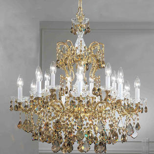 Classic Lighting 5548 Owb C Madrid Imperial 18 Light Crystal Classic Lighting Madrid Imperial 18 Light Crystal Chandelier Finish Olde World Bronze