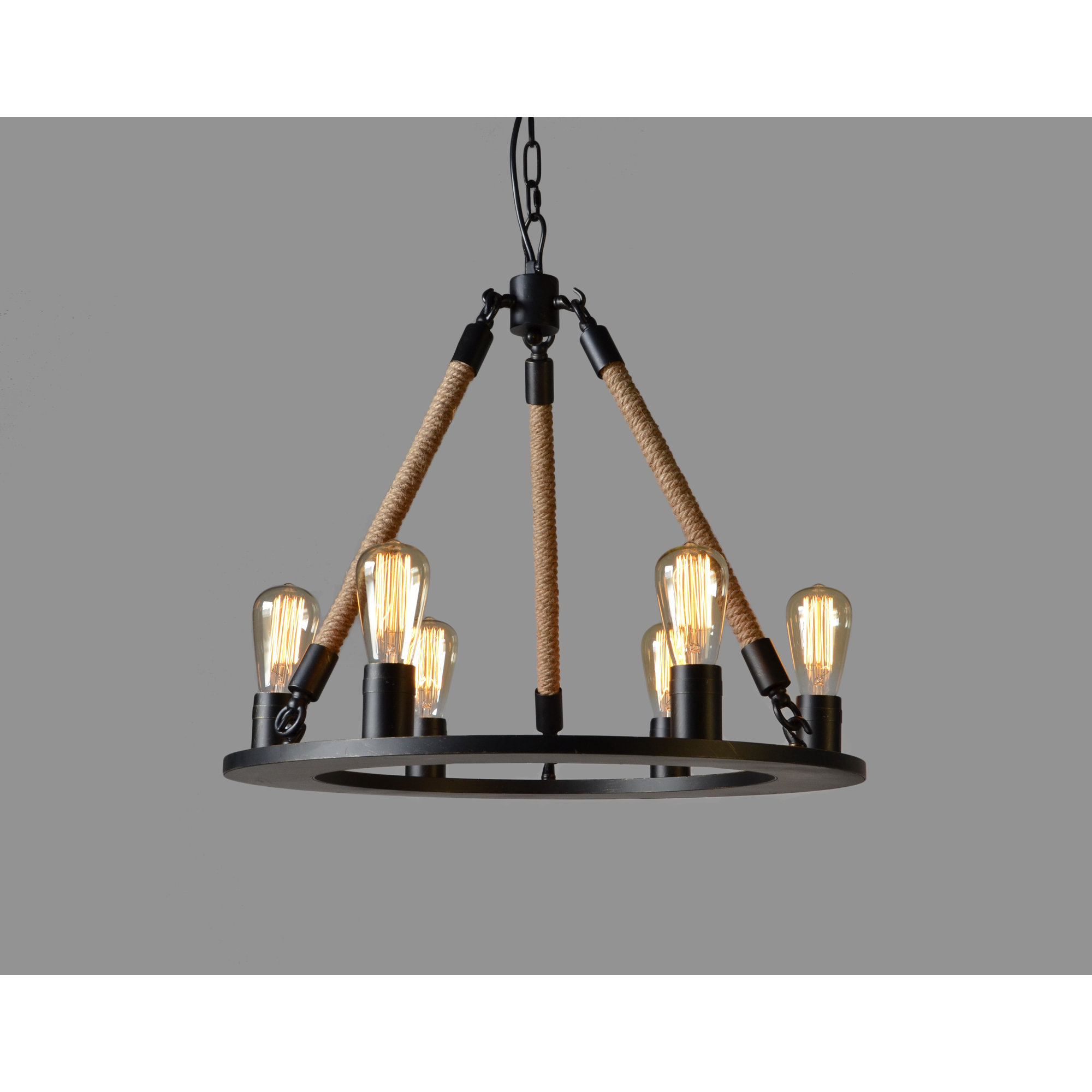 Moti Furniture 64001017 6 Light Candle Style Chandelier Moti Furniture 6 Light Candle Style Chandelier