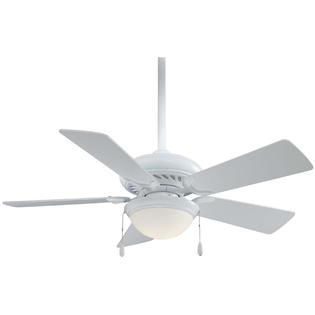 Minka Aire F563 Sp Wh 44 Supra 5 Blade Led Ceiling Fan