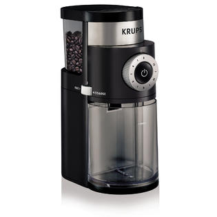 KRUPS Professional Burr Black Coffee Grinder KRUPS Professional Burr Black Coffee Grinder