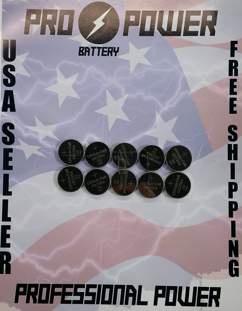 5 Pro Power Replacement For Panasonic Cr2354 3v Lithium Coin Batteries