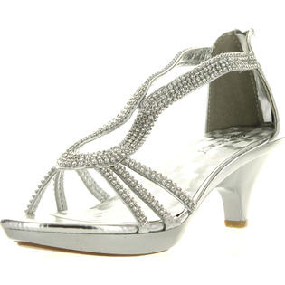 Delicacy Angel 36 Women Dress Sandals Rhinestone Platform Pumps