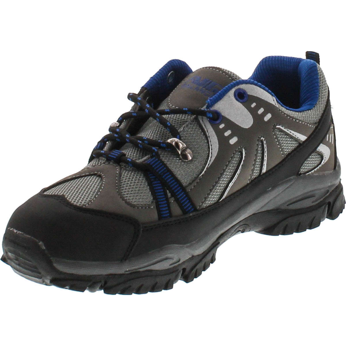 Air Balance Boys Black Grey Royal Hiking Shoes