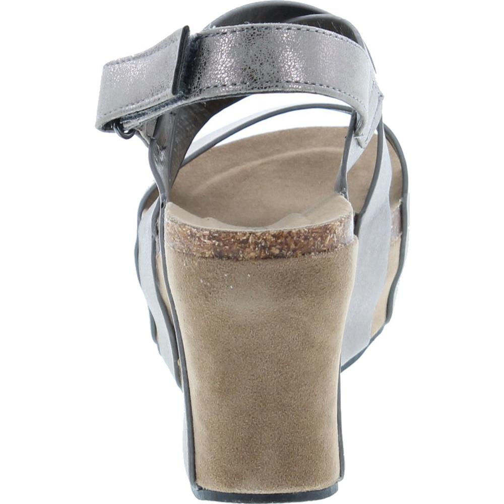 Pierre Dumas Women's Hester-5 Vegan Leather Strappy Wedge Sandals