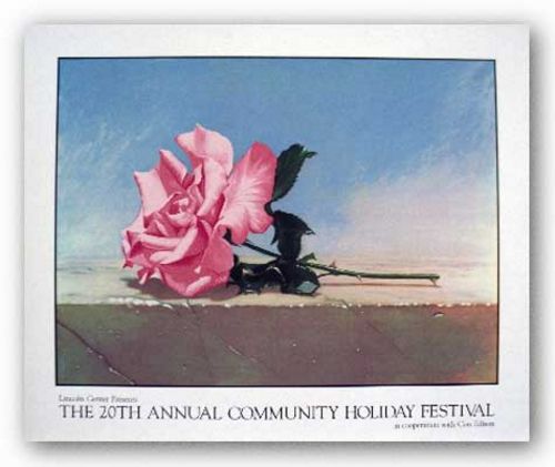 Rare Posters Andalusia Rose By John Kelley 25 X 33 5 Art Print Poster