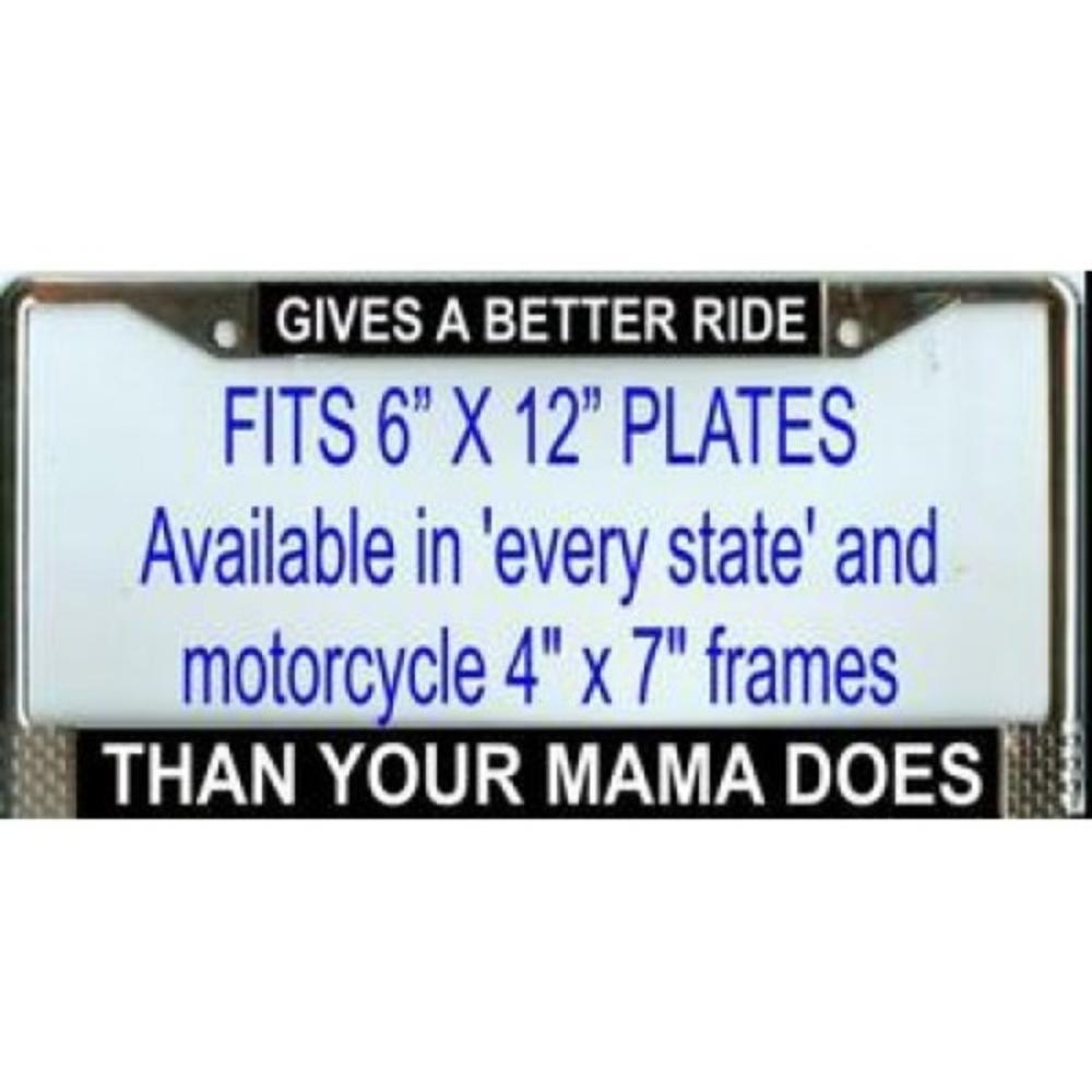 License Plates Online Gives a Better Ride than Mama Does Frame