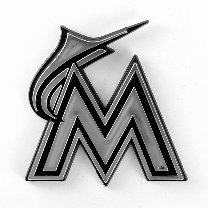 MLB Miami Marlins MLB Auto Emblem