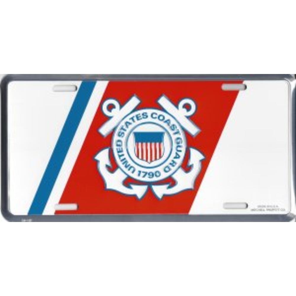 Mitchell Proffitt U.S. Coast Guard Insignia License Plate