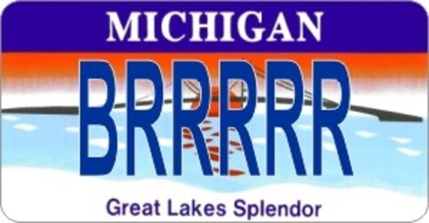 License Plates Online Design It Yourself Michigan State Look-Alike Plate. Free Personalization on Plate