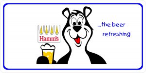 License Plates Online Hamm's The Beer Refreshing Photo License Plate