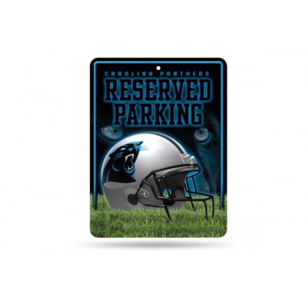 Rico NFL Carolina Panthers High-Res Metal Parking Sign