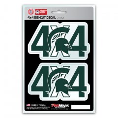 Team ProMark Michigan State Spartans 4x4 Decal Pack