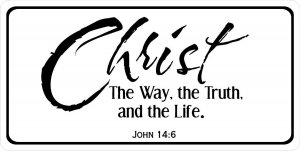 License Plates Online Christ The Way, The Truth, And The Life Photo License Plate