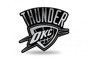 Rico Oklahoma City Thunder NBA Plastic Auto Emblem
