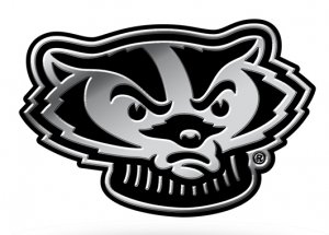 Rico Wisconsin Badgers NCAA Plastic Auto Emblem
