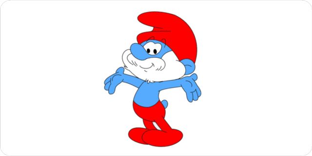 License Plates Online Papa Smurf Photo License Plate  Free Personalization on this plate