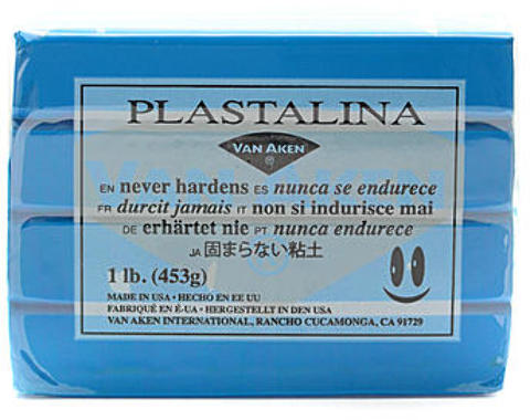 Van Aken Plastalina Modeling Clay Turquoise Van Aken Plastalina Modeling Clay Turquoise