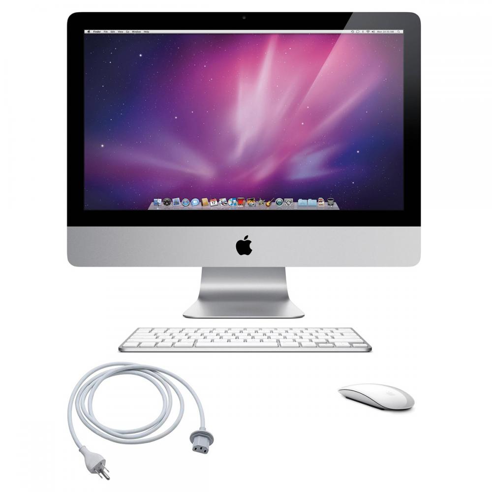 rit veelbelovend Sortie Apple MC508LLA-500 iMac 21.5-Inch Core i3 3.06 500GB (Mid-2010) (A1311,  MC508LL/A) Silver (Good Condition).