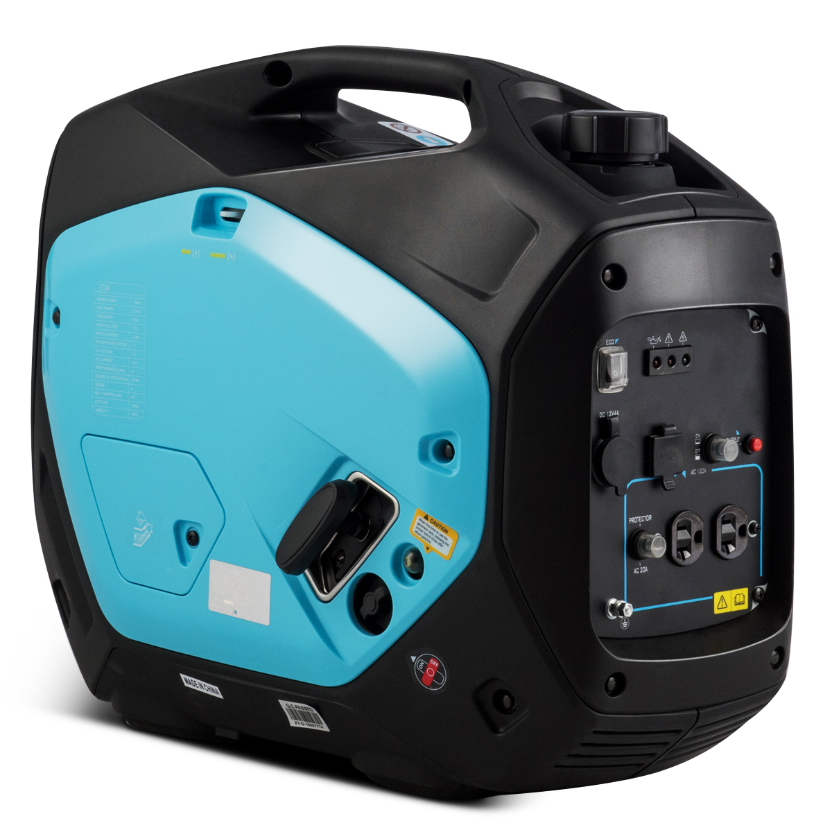Costway Goplus Inverter Generator 2000W Portable Gas Powered Super Quiet w/USB Outlet EPA CARB