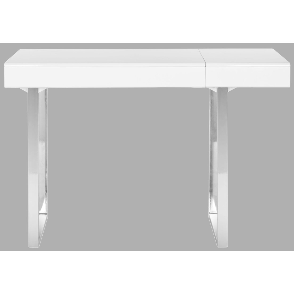 SAFAVIEH Berkley Desk White / Chrome