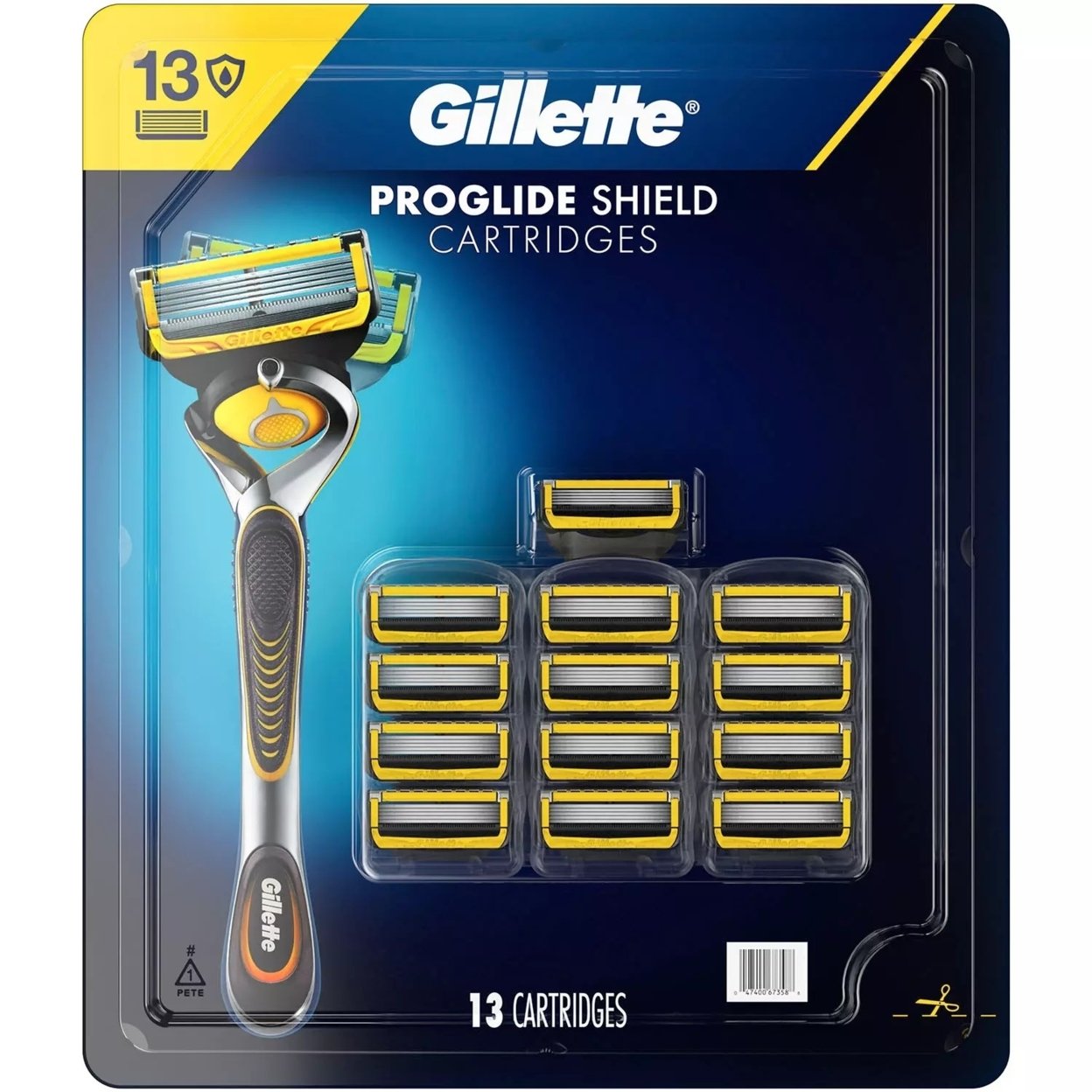 Gillette ProGlide Shield Mens Razor Blades (13 Count)
