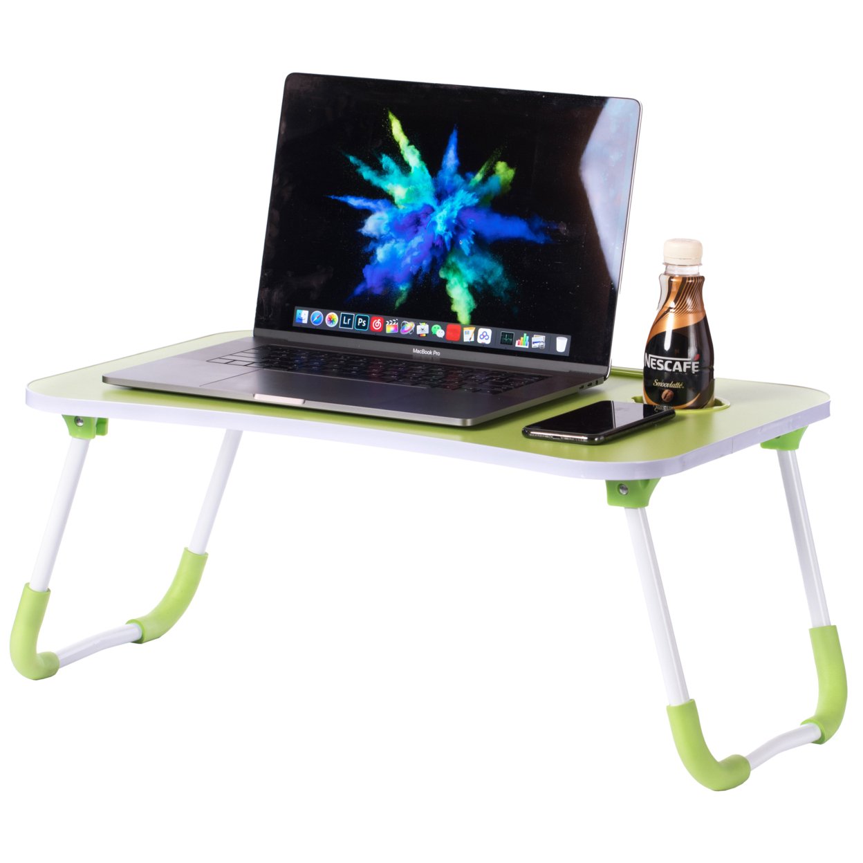 Basicwise Bed Tray Laptop Foldable Table Kids Lap Desk Homework Table