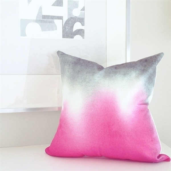 Pillow Decor - Pink Earth 20x20 Throw Pillow