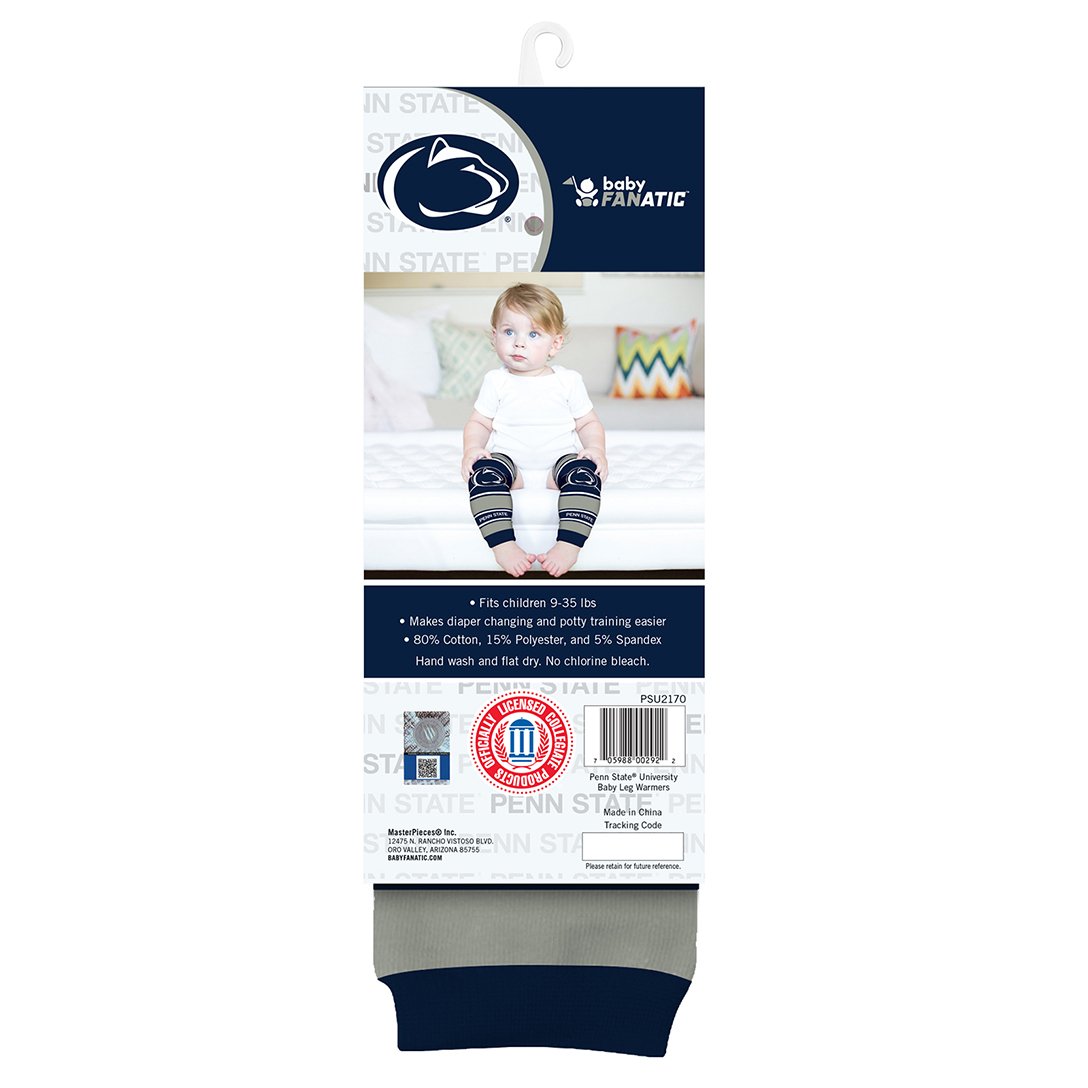 MasterPieces Baby Fanatic Officially Licensed Toddler and Baby   Crawler Leg Warmers - NCAA Penn State Nittany Lions
