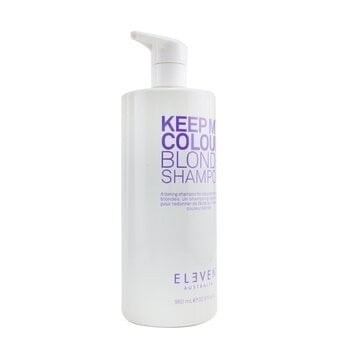 rustfri rod Slapper af Eleven Australia Keep My Colour Blonde Shampoo 960ml/32.5oz
