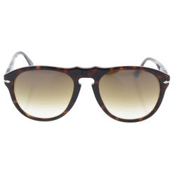 Persol PO649 24/51 - Havana/Brown Faded by Persol for Unisex - 56-20-145 mm Sunglasses