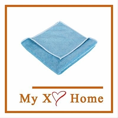 MyXOHome 12 x 12 Light Blue Microfiber Towel by MyXOHome XOH-CLE-TOW-MIC-1220x48 h) 48 Towels