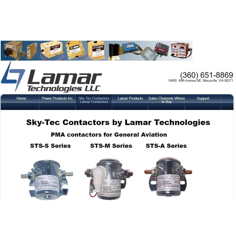 Lamar CONTACTOR, Starter 12V STS-S12