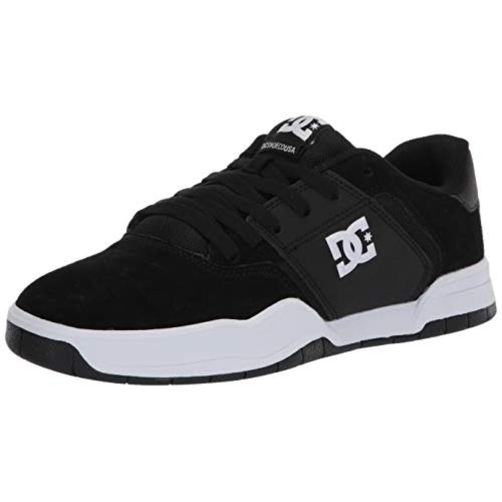 DC Shoes Mens Central Shoes Black/White - ADYS100551-BKW Medium BLACK/WHITE