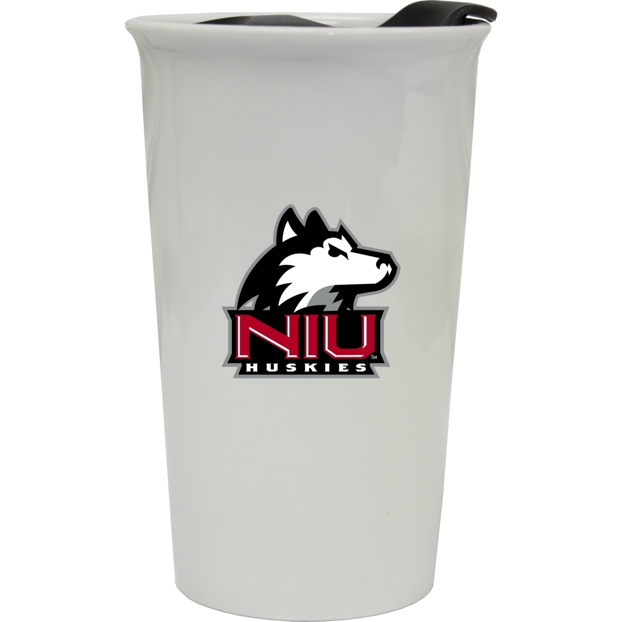 R and R Imports Northern Illinois University Double Walled Ceramic Tumbler