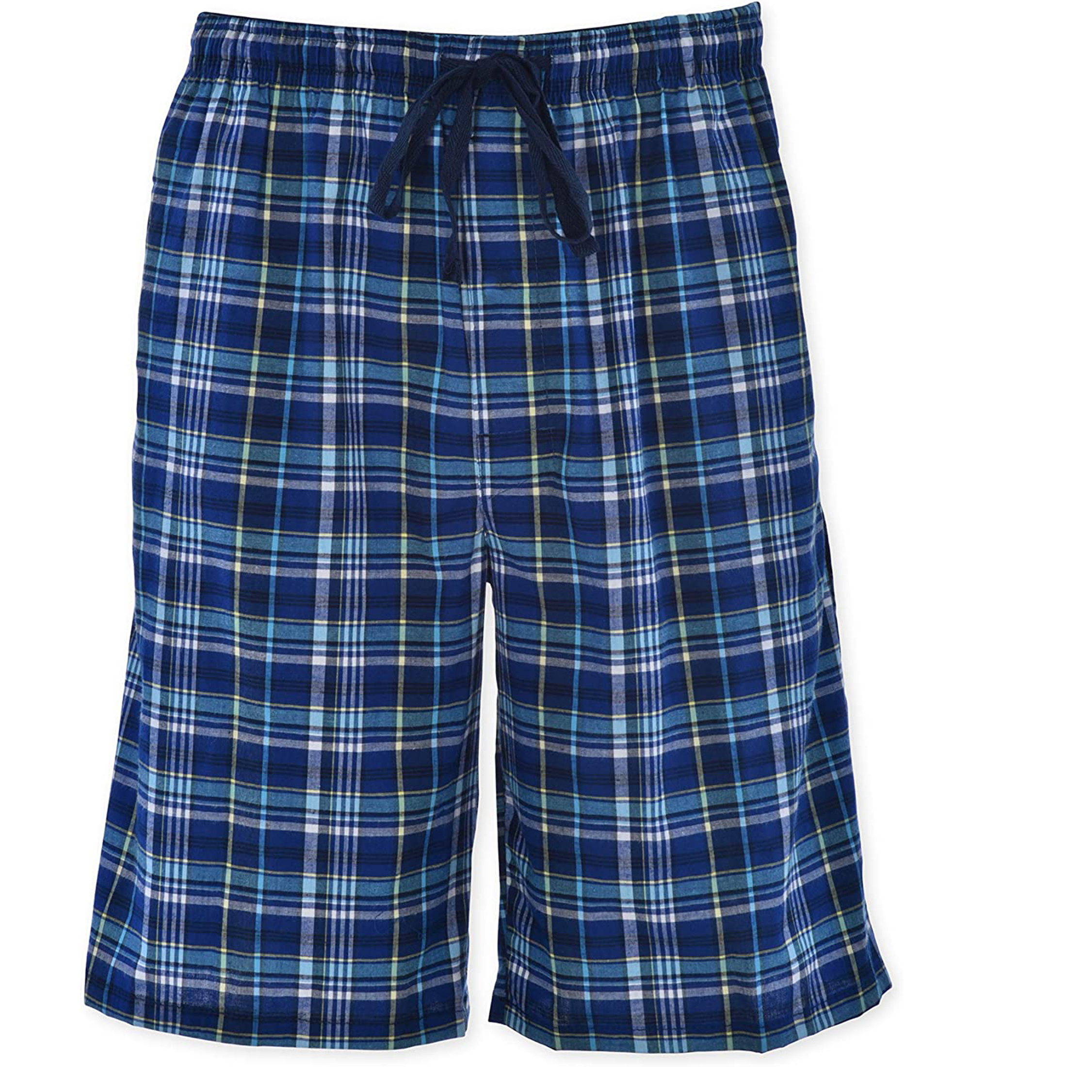 Bargain Hunters 3-Pack: Mens Soft Plaid Flannel Sleep Lounge Pajama Shorts