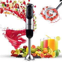 SKUSHOPS 5 Core Immersion Hand Blender 500W Multifunctional Powerful Electric Handheld Blender 8 Variable speed Emersion Hand Mixer