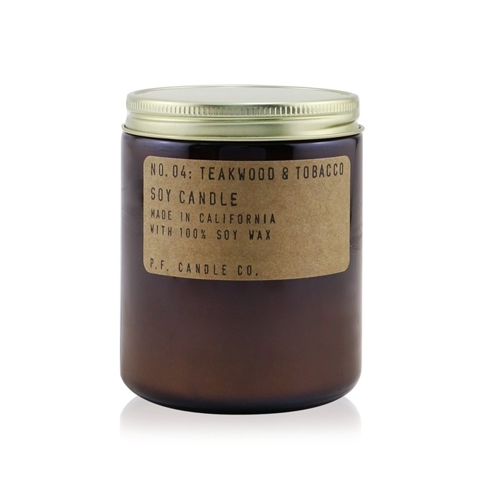 P.F. Candle Co. Candle - Teakwood and Tobacco 204g/7.2oz