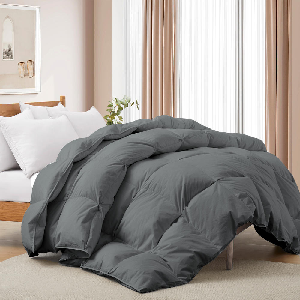 puredown Ultimate Year-Round Comfort-All Seasons Goose Feather and Down Comforter