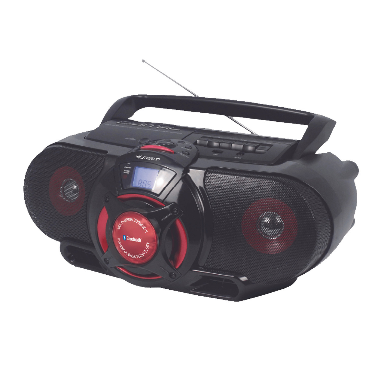 Emerson Portable Stereo Bluetooth Boombox