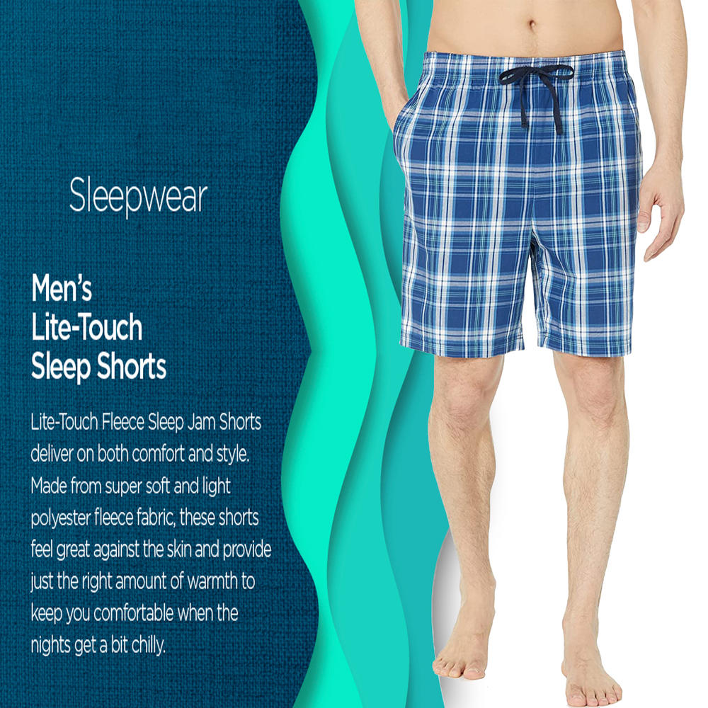 Bargain Hunters 3-Pack: Mens Ultra Soft Plaid Lounge Pajama Sleep Wear Shorts