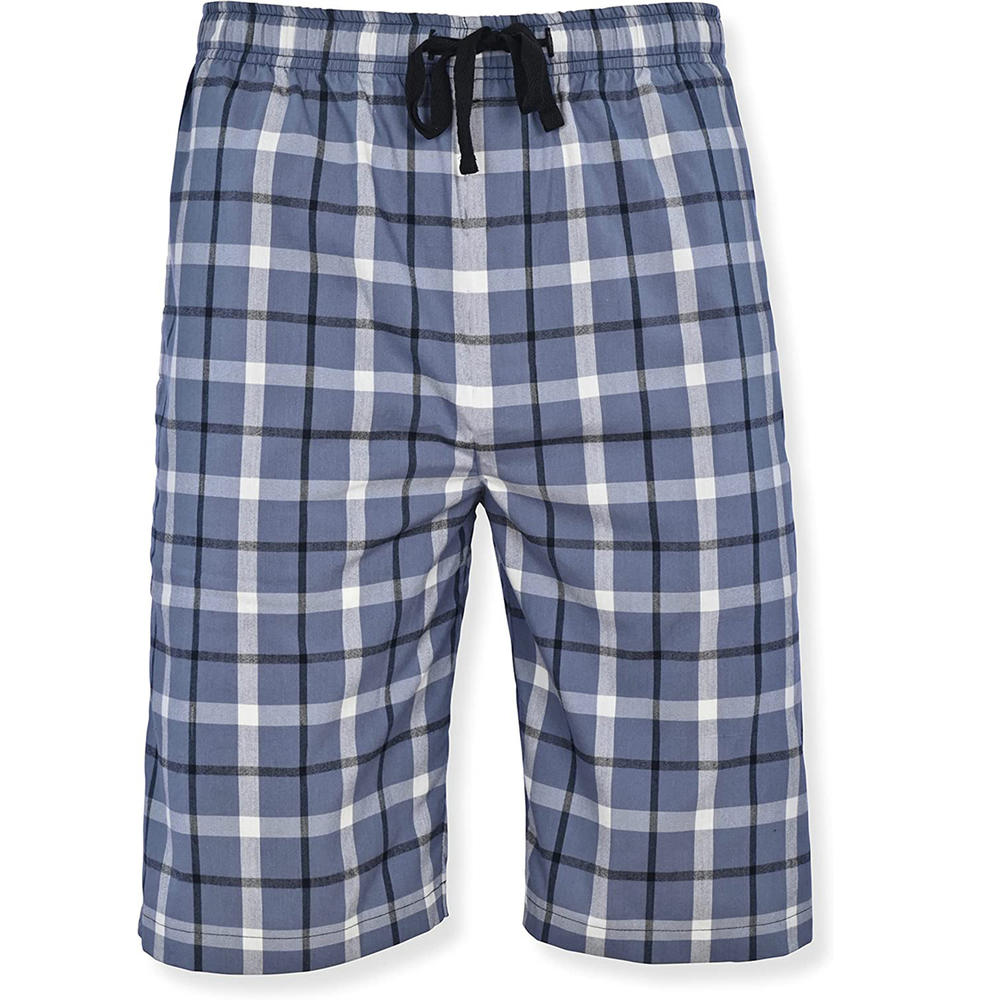 Bargain Hunters 3-Pack: Mens Ultra Soft Plaid Lounge Pajama Sleep Wear Shorts