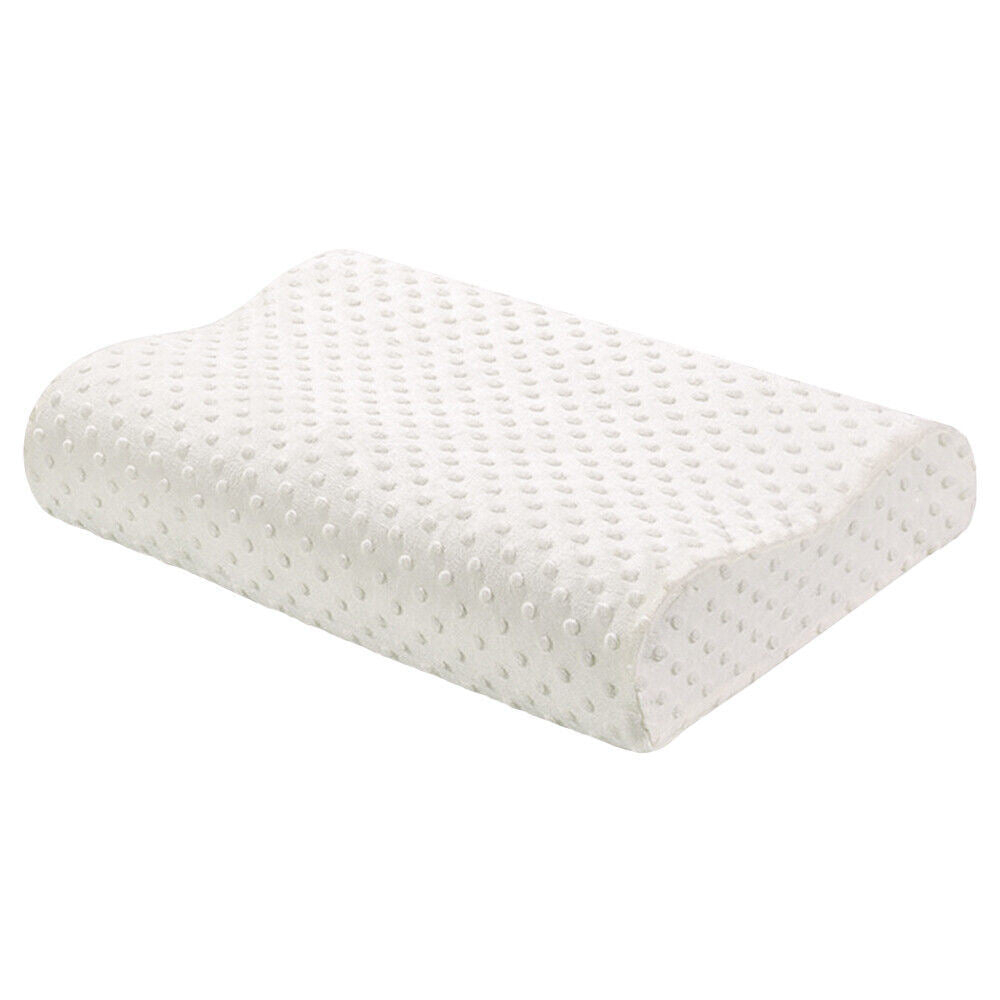 Sleep Innovations Memory Foam Contour Pillow Queen Size Head Neck